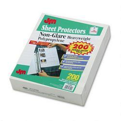 Esselte Pendaflex Corp. Top Loading Nonglare Poly Archival Quality Sheet Protectors, Std. Gauge, 200/Box