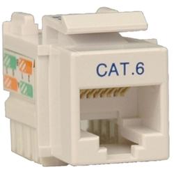 Tripp Lite Cat. 6/Cat. 5e 110 Punch Down Keystone Jack - Network Connector - RJ-45 (N238-001-WH)