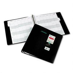 At-A-Glance Unruled 3 Year Monthly Planner, Refillable, One Month per Spread, 9 x 11, Black
