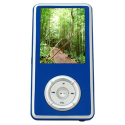 Visual Land V-Motion 8GB MP3/MP4 2.0MP Camera Blue