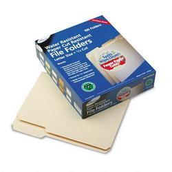 Ampad/Divi Of American Pd & Ppr WaterShed® Cutless File Folders, Letter Size, Manila, 100 Per Box