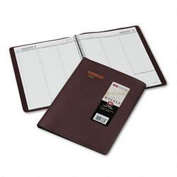 At-A-Glance Weekly Appointment Book, 15 Min. Appts, 8 1/4 x 10 7/8, Winestone
