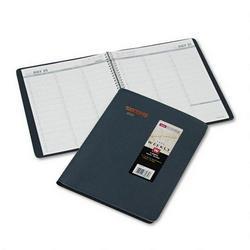At-A-Glance Weekly Appointment Book, One Week/Spread, 15 Min. Appts, 8 1/4 x 10 7/8, Navy
