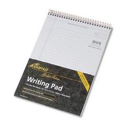Ampad/Divi Of American Pd & Ppr Wirebound White Legal Pad with Designer Green Cover, 8 1/2x11 3/4, 70 Sheets/Pad