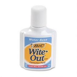 Bic Corporation Wite Out® Water Based Low Odor Correction Fluid, .7 Oz., White