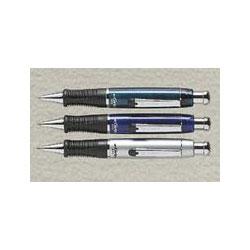 Avery-Dennison eGrip GEL Retractable Gel Ink Roller Ball Pen, Black Ink, Sapphire Blue Barrel