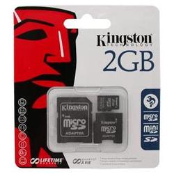 IGM 2GB MicroSD Kingston Memory Card+Adapter For Alltel Motorola Hint QA30