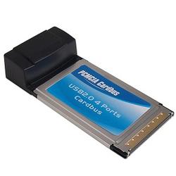 Genica 4-Port USB 2.0 PCMCIA Cardbus Adapter