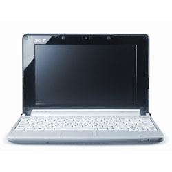 ACER Acer Aspire One AOA110-1995 Netbook, 8.9 WSVGA, Intel Atom N270 1.6GHz, 1GB RAM, 16GB SSD, w/ WLAN, Webcam, WinXP Home Edition (Seashell White)