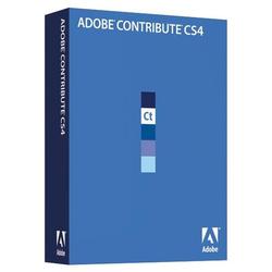ADOBE SYSTEMS Adobe Contribute CS4 - 1 User - Mac, Intel-based Mac