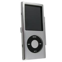 Eforcity Aluminum Case for iPod Gen4 Nano, Silver by Eforcity