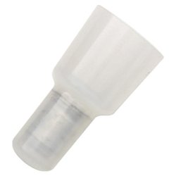American Terminal CE550S-100 Nylon Insulated Caps (12/10-Gauge, Clear Caps)