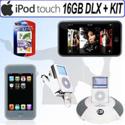Apple 16 GB IPOD Touch + Deluxe Accessory Kit