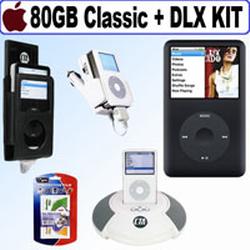 Apple 80GB iPod classic Black + Deluxe Accessory Kit
