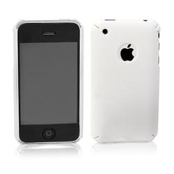BoxWave Corporation Apple iPhone 3G Slim Rubberized Half Shell (Winter White (Smooth))