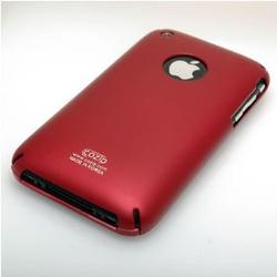 Cozip Apple iPhone 3G Soft Polycarbonate Slim fit Case - Red (CoZip Brand) - Made in Korea