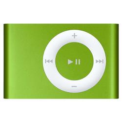 Apple iPod Shuffle 2GB Flash MP3 Player - 2GB Flash Memory - Green (MB685LL/A)