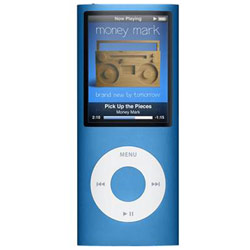 Apple iPod nano 16GB Flash Portable Media Player - Audio Player, Video Player, Photo Viewer - 2 Color LCD - 16GB Flash Memory - Blue