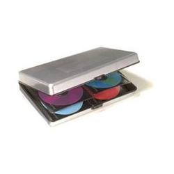 Atlantic Classic 60-CD Steel Case - Clam Shell - Steel - Silver - 60 CD/DVD