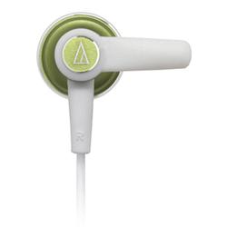Audio Technica Audio-Technica ATH-CK6W Stereo Earphone - Connectivit : Wired - Stereo - Ear-bud - Green