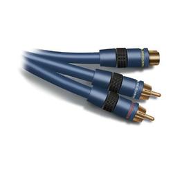 Acoustic Research Audiovox Performance Series Stereo Audio/S-Video Cable - 2 x RCA, 1 x mini-DIN - 2 x RCA, 1 x mini-DIN - 6ft - Blue