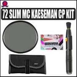 B&W B+W 72mm Kaesemann Circular Polarizing Filter Kit for Canon EF-S 18-200/3.5-5.6 IS
