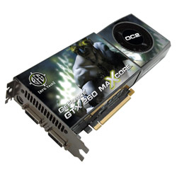 BFG GeForce GTX 260 OC2 MAXCORE 896MB GDDR3 448-bit PCI-E 2.0 DirectX 10 Video Card