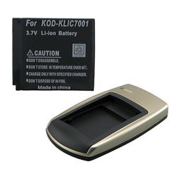 Eforcity Battery / Charger for Kodak Easyshare V610 M853 M753 / Car Automobile