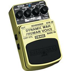 Behringer DW400 Dynamic Wah Ultimate Auto-Wah/human Voice Effects Pedal
