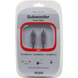 Belkin AM20501-15-SN 15-Feet RCA Subwoofer Audio Cable