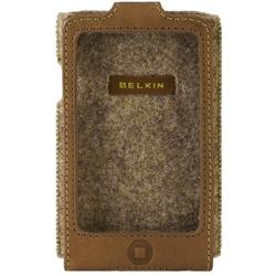 BELKIN COMPONENTS Belkin Eco-Conscious Sleeve for iPod touch - Leather - Walnut