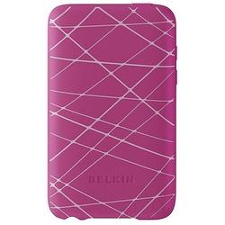 Belkin Multimedia Player Vector Sleeve for iPod - Silicone - Pink, Light Pink