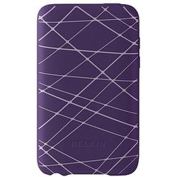 Belkin Multimedia Player Vector Sleeve for iPod - Silicone - Purple, Lavender