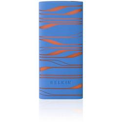 Belkin Sonic Wave Two-Tone Sleeve - Silicone - Blue, Orange