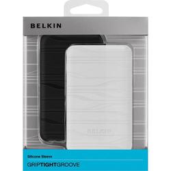 Belkin Textured Multimedia Player Sleeve for iPod Classic - Silicone - Black, White