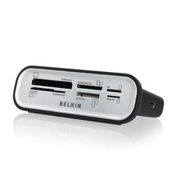 Belkin Universal Media Reader and Writer - Microdrive, Memory Stick Micro (M2), CompactFlash (CF) Card, Secure Digital (SD) Card, SmartMedia Card (SM), xD-Pictu