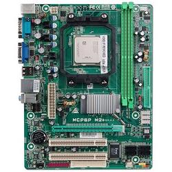 BIOSTAR Biostar MCP6P M2+ NVIDIA GeForce 6150 Socket AM2+/AM2 mATX MB w/Sempron 3400+ 1.8GHz CPU, Heat Sink