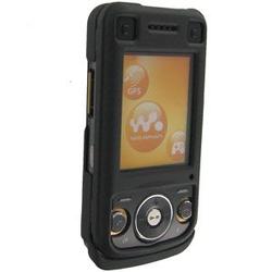 Wireless Emporium, Inc. Black Snap-On Rubberized Protector Case for Sony Ericsson W760