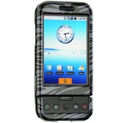 Wireless Emporium, Inc. Black Zebra Snap-On Protector Case Faceplate for T-Mobile G1/Google Phone