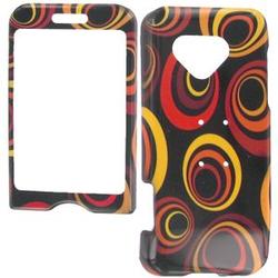 Wireless Emporium, Inc. Black w/Circle Designs Snap-On Protector Case Faceplate for T-Mobile G1/Google Phone