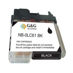 Eforcity Brother Compatible Black Ink Cartridge - LC61BK by Eforcity