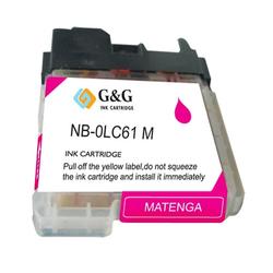 Eforcity Brother Compatible Magenta Ink Cartridge - LC61M by Eforcity