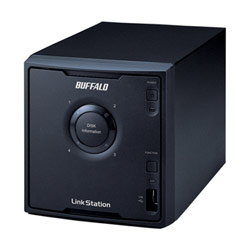 BUFFALO TECHNOLOGY (USA) INC. Buffalo LinkStation Quad 2TB 7200RPM USB 2.0 RAID Network Attached Storage