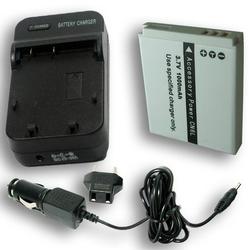 Accessory Power CANON NB-6L Equivalent Charger & Battery 2-Pack Combo for OEM CB-2LY / PowerShot SD770 IS & Others