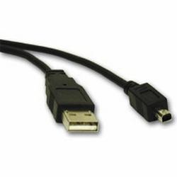 CABLES TO GO Cables To Go USB Cable - 1 x Type A - 1 x Mini Type B USB - 3ft - Black