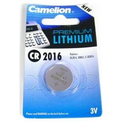 Camelion CR2016 Button Cell Lithium Battery, 1-Pack