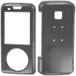 Wireless Emporium, Inc. Carbon Fiber Snap-On Protector Case Faceplate for Samsung Highnote SPH-M630