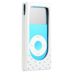 Case-Mate Luxe Leather Case ( White with Blue )