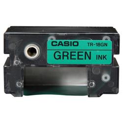 Casio TR-18GN Green Ribbon Cartridge For CW-50, CW-75, CW-100 and CW-L300 CD Title Writers - Green