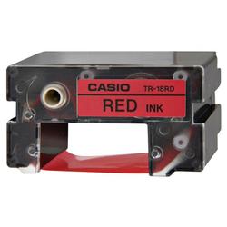 Casio TR-18RD Red Ribbon Cartridge For CW-50, CW-75, CW-100 and CW-L300 CD Title Writers - Red